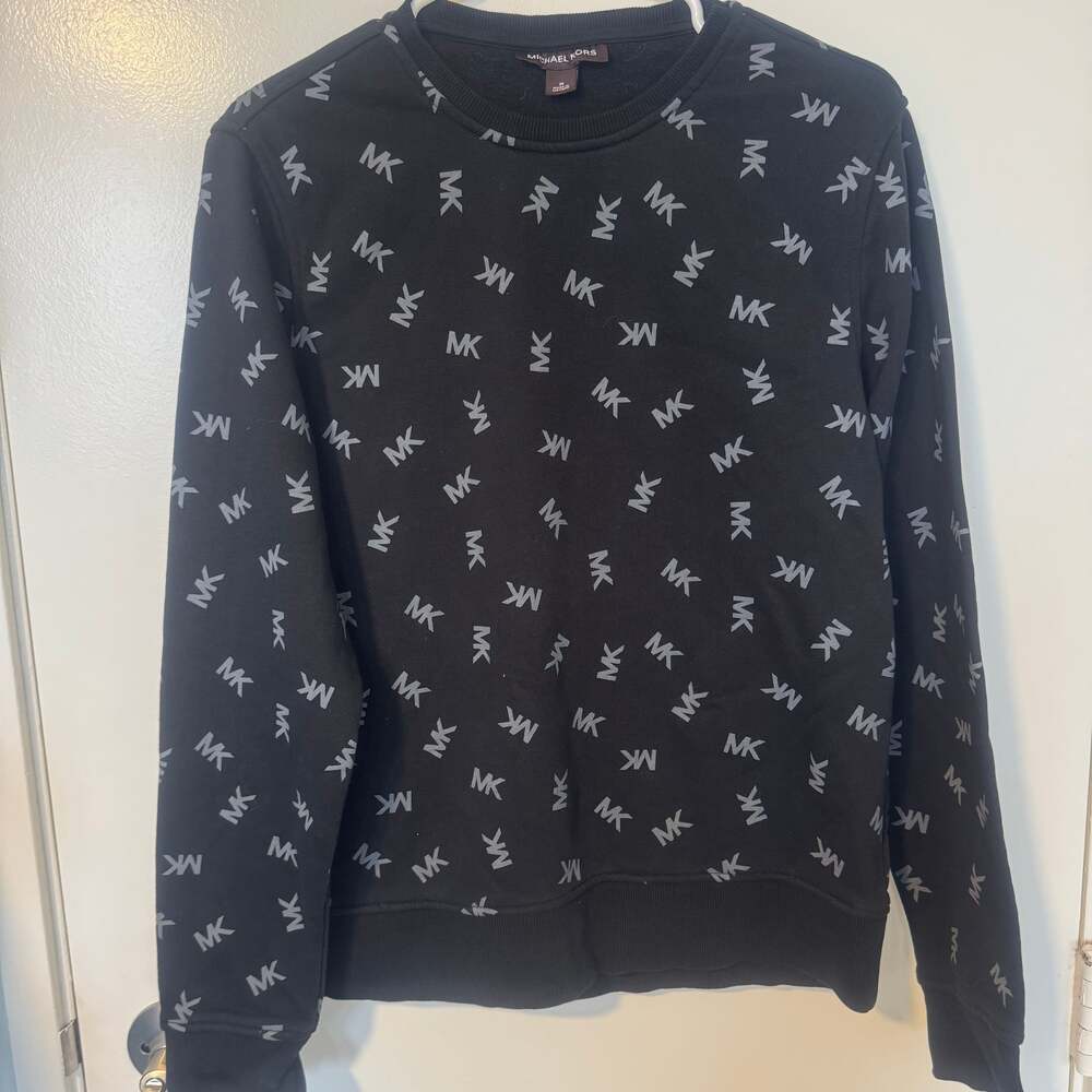 MICHAEL KORS New york Magazine black Womens Sweatshirt Jumper M